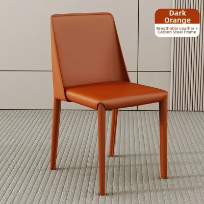 ZHUOLESHI | Luxurious Leather Modern Design Dining Chair