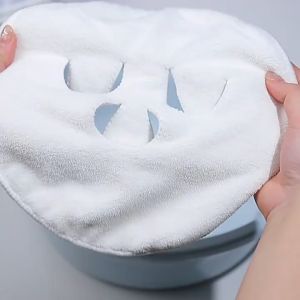 Gecomo Hot compress towel hanging ear type soft skin-friendly steam heating hot and cold compress face towel wet compress skin irrigation face towel