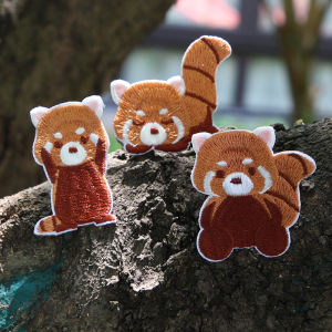 ติดเต็มตัวผ้าปักลายกระต่ายป่าเล็ก ติดโทรศัพท์มือถือ หนังสือ อุปกรณ์ตกแต่งเสื้อผ้า กางเกง ซิปติดตัวเอง ผ้าปักลายนกบุ สมุดบันทึก