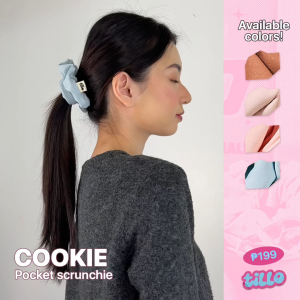 Tillo Cookie Pouch Scrunchie