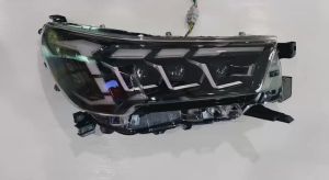 ใหม่!!  ไฟหน้า Projector  REVO  2020 - 2024  ลายแลมโบ ตัวGR ใหญ่ สีฟ้า 17-6168