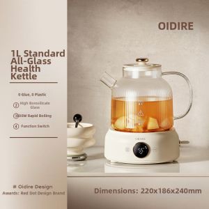 Multi-functional Temperature Control Glass Kettle