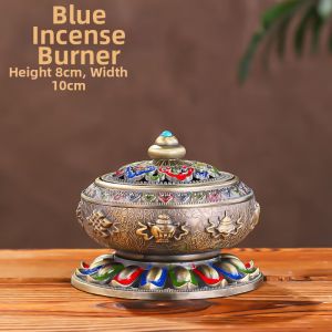 Indoor Incense Burner Brass