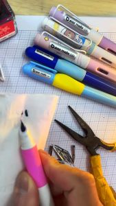 Combo 5 ngòi kim tinh êm trơn thanh đậm - ngòi thay thế các loại bút máy - MINH THƯ VPP