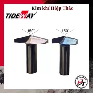 Mũi phay cnc gỗ 150 độ chữ V alu không bi Tideway cao cấp MSV-150-TW