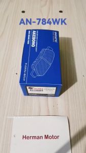 Kampas rem Belakang Brake Pad Akebono Original AN-784WK Mazda CX5 CX-5 non EPB / CX-3 all variant / Mazda 2 Skyactive (1set= 2roda Belakang)