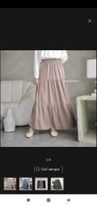 Rok Crincle Wanita Dewasa & Remaja Terbaru 2024