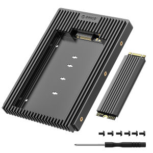 ORICO Hard Drive Caddy Adapter 2.5 SATA mSATA NGFF to 3.5 Internal Drive Bay SSD Converter Mounting Bracket Caddy Tray SATA 3.0