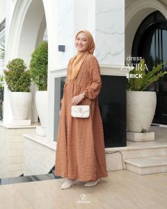 [READY]ZAFIRA DRESS BY GREENISM || DRESS ONLY || DRESS MUSLIMAH