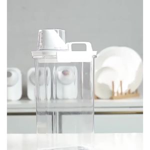 Hộp Đựng Bột Giặt Lớn 1PC - Bình Chứa Có Thể Đổ Lại Cho Bột Giặt Nước Giặt và Nước Xả Vải - BAUHO