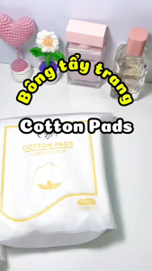 COMBO 3 BỊCH BÔNG TẨY TRANG 222 MIẾNG 3 LỚP MỀM MỊN LÀM SẠCH DỄ DÀNG