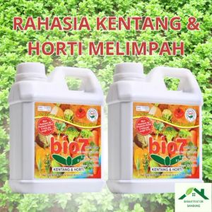 Bio7 Pengurai Limbah Pertanian: Pupuk Organik Cair Hayati Bioaktivator 100% Alami Original 1 Liter