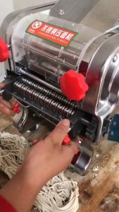 เครื่องรีดแป้ง เครื่องรีดเส้นบะหมี่ แบบไฟฟ้าอัตโนมัติ มีพร้อมส่ง 🍀