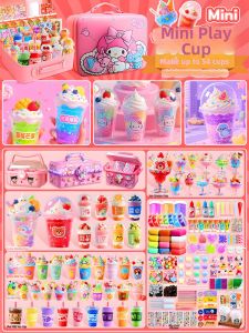 DIY Minature Milk Tea & Dessert Craft Kit for Kids