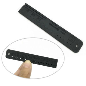 1pcs Dental Endo Ruler for Gutta Percha Endodontic Span Measuring Scale Rules Plastic Gauge for Gutta Percha Points