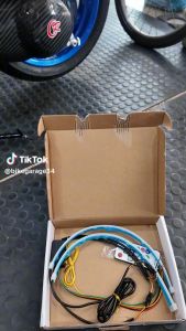 ไฟเดย์ไลท์ LED RGB 12V DRL หลากสี พร้อมรีโมท สำหรับรถยนต์ มอเตอร์ไซค์ ไฟใต้ท้องรถ ไฟห้องเครื่อง ตกแต่งสวยงาม