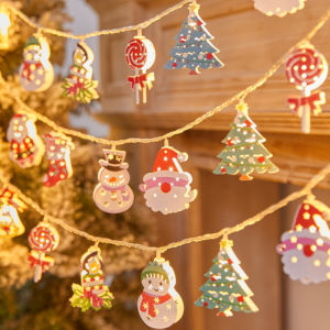 BEAUTY IN THE LIGHT | Christmas Tree and Snowflake LED Light String Decorations