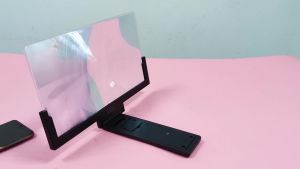 14 Inch Mobile Phone Screen Amplifier 3D Magnifying Glass Stand Magnifier HD Video Amplifier Phone Stand Enlarged Screen Bracket