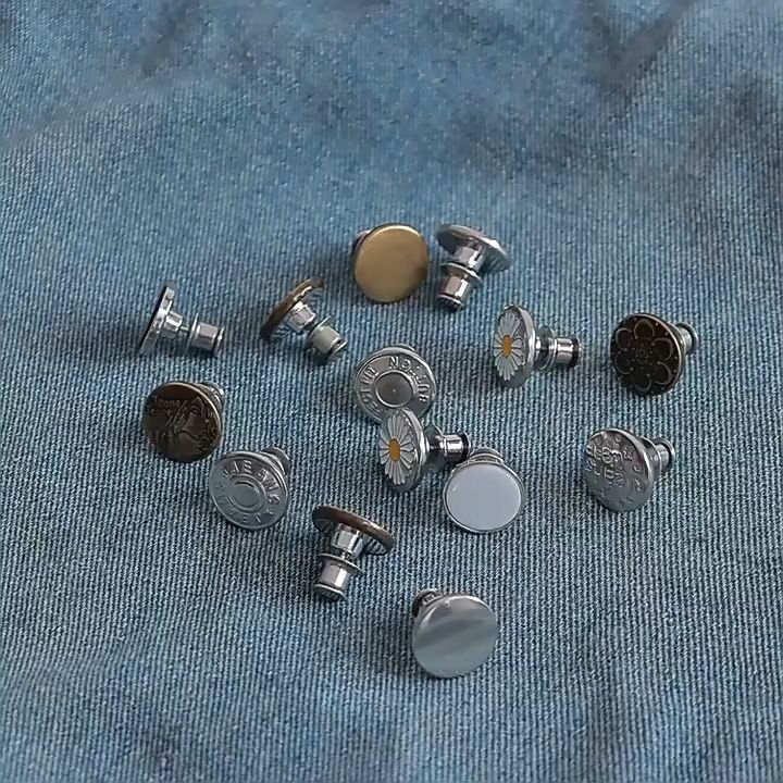 Quần thời trang phong cách Hàn Quốc ghim cài nhỏ Thắt lưng/nút mới cặp ...