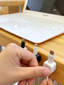 BabyShop-C1088 Cable Holder Organizer Isi 3pcs Kabel Klip Magnetic Serbaguna Clip Penyimpanan Kabel