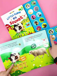 BEAR TALE Sounds Books For Kids Point To Read Sea Animal Calls Baby Toddler Story Early Education