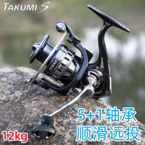 Heron Metal Spinning Reel Tossing Fishing Wheel Fishing Wheel No Gap Telescopic Fishing Rod Tossing Bevel Lure Fishing Reel