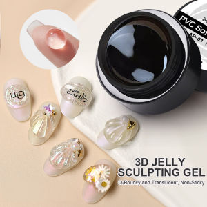 BORN PRETTY 5ml 3D Jelly Sculpting Gel Non Stick Hand Extension Nail Carved Gel Polish 5D Modeling Solid Painting Carving Nails