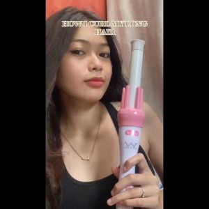 𝗩𝗶𝘃𝗶𝗱 & 𝗩𝗼𝗴𝘂𝗲 Automatic Iron Hair Curler Ceramic Auto Rotation Professional Hair Styling Tools Salon Kerinting Rambut