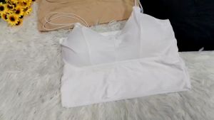 Ladies sling solid color ice silk seamless chest pad vest