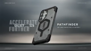 ORI [ Samsung Galaxy S26 Ultra ] UAG Pathfinder Clear Magnetic Case with Lanyard Bundle