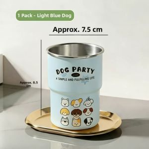 FANSANG | Cute 304 Stainless Steel Childrens Oral Rinse Cup