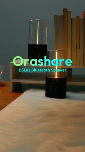 Orashare BSL01 Bluetooth Speaker With Atmosphere Light TWS  Hi-Fi Sound Wireless Speaker Support Bluetooth 5.3 TF Card USB IPX4