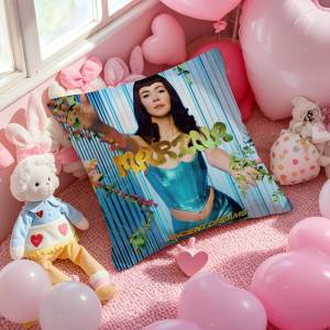 Music Album M-Marina And The Diamonds Pillow Case Pattern Printed Pillowcase For Living Room Sofa Cushion Cover & Bedroom Decor