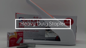 MP00 Stapler Heavy Duty 120 Sheets Book Binding Gun Tacker Large Stapler Office Supplies with Staple