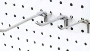 10PCS Hook Ram Gantungan Besi Display Barang Gantungan RakKait Tiga Kaki Jarak Lubang 3.2cm Ukuran 10/15/20/25cm