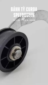 (Q2HCM) Bộ bánh tỳ đỡ dây curoa máy sấy Speedqueen