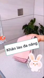 Set 10 khăn lau nhà bếp 2 mặt siêu thấm