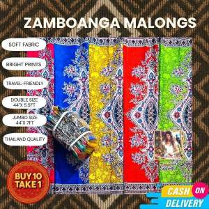 BUY 10 TAKE 1 Ethnic Batik Malong Blanket Tube Type Jumbo Size