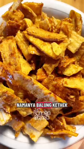 Balung Kethek Pedas Manis 500gr Super Murah / Kripik Singkong Pedas Manis Keripik Singkong Pedas Manis Lengket