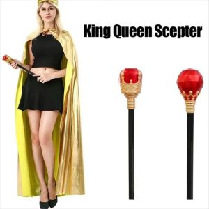 Wand Tongkat Raja Sceptre Kings & Queen Egypt Pharaoh Tongkat Raja Tongkat Halloween Anak Halloween Props