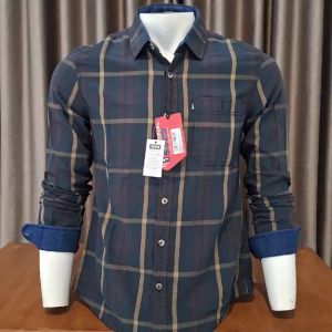 Cardinal Jeans C209J06A Pakaian Pria Kemeja Lengan Panjang