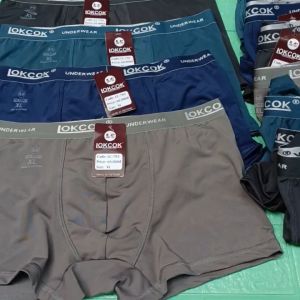 5 Quần Lót Đùi Nam Boxer Thun lạnh Mềm Mát Bigsize Co Giãn Thoải Mái MarketOnline LC703