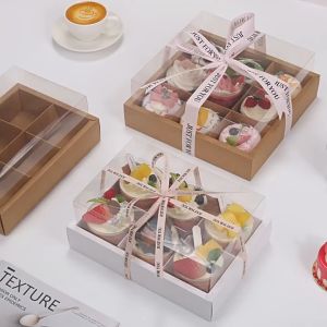6/12 Food Catering Window Sandwich Cake Nuts Lunch Box Picnic Tray Disposable Cheese Platter TAKEAWAY Containers(3029)