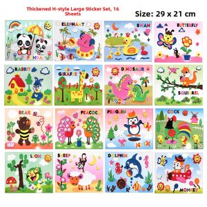3D EVA Foam DIY Stickers