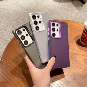 ✨ส่งด่วน24ชม✨กันกระแทกสําหรับSamsung samsung Galaxy S24 S23 S22 S21Ultra Plus FE อะคริลิคHybridฝาครอบกันชน