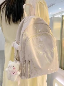 OUDENGPAI | Womens Travel Backpack Lightweight Stylish Commuter Style Zipper Closure Medium Waterproof Youth Suitable Daily Use