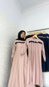 BAJU GAMIS ANAK DENORA DRESS M L XL