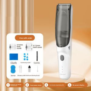 Qiman | Automatic Hair-Sucking Baby Hair Clipper