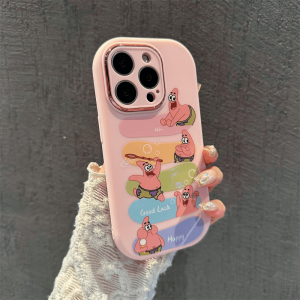 Full Cover Silicone Phone Case for Apple 15 pro 14 plus 13 pro Cartoon Design Durable Anti-Fall Compatible with Xiaomi 13 14