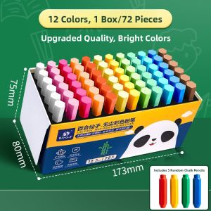 XUEDELE | Dust-Free Colorful Chalk 32 Colors